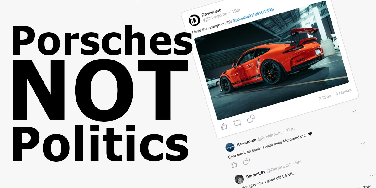 Porsches NOT Politics

Drivesome is about cars. Keep your politics on other platforms. Drivesome.com

#drivesome #cars #supercars #Porsche