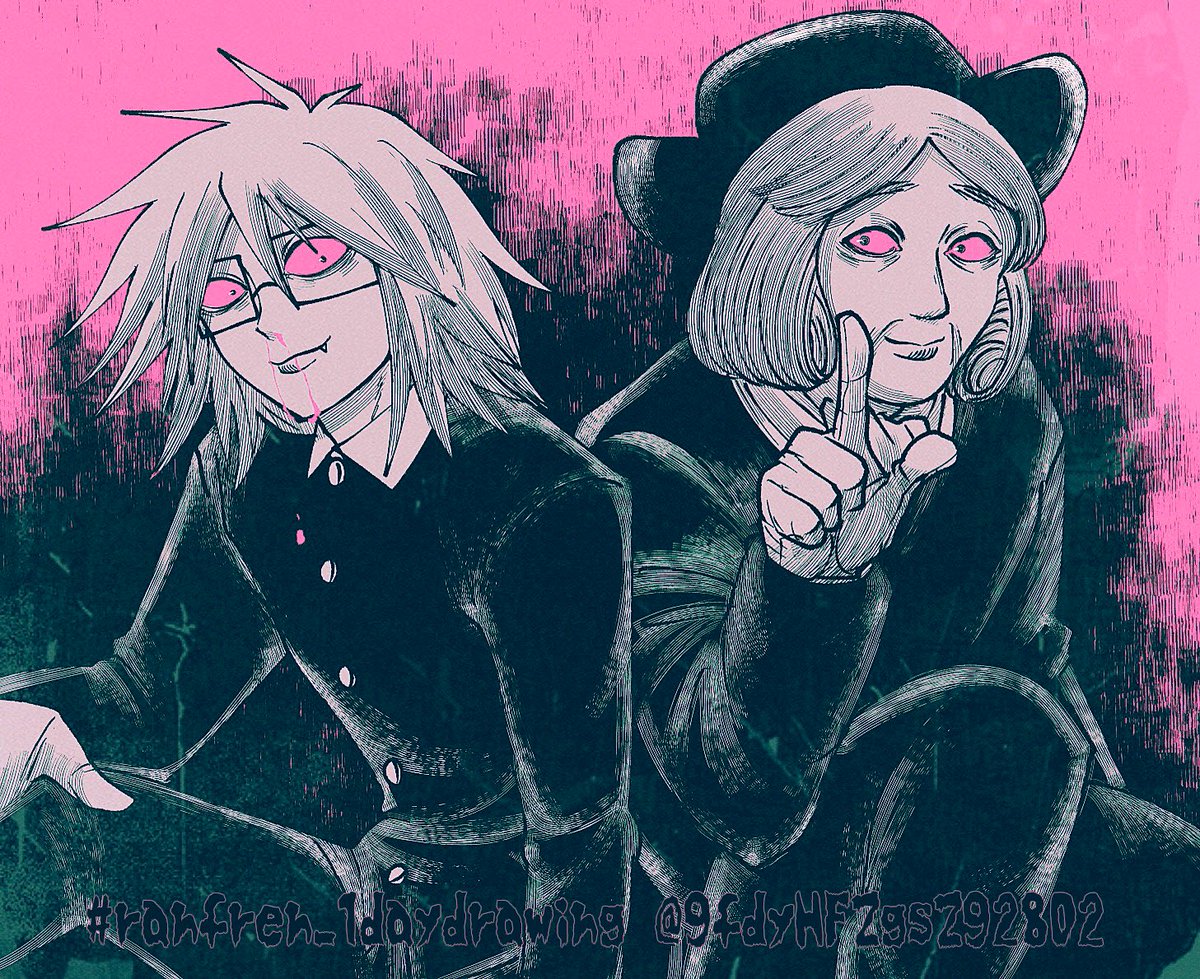 ranranです‼️ ranfren_1daydrawing 久々の参加です😆