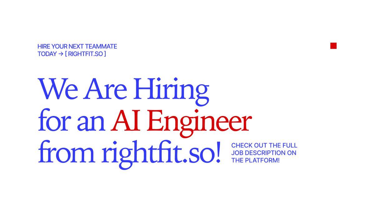 hiring for a us-based startup! [remote] 🚨

looking for an ai engineer with:

→ expertise in python, node.js, nest.js
→ experience with langchain, langgraph, langsmith for ai-driven workflows
→ ability to adapt &amp; work across different tech stacks

must be from iit/tier-1