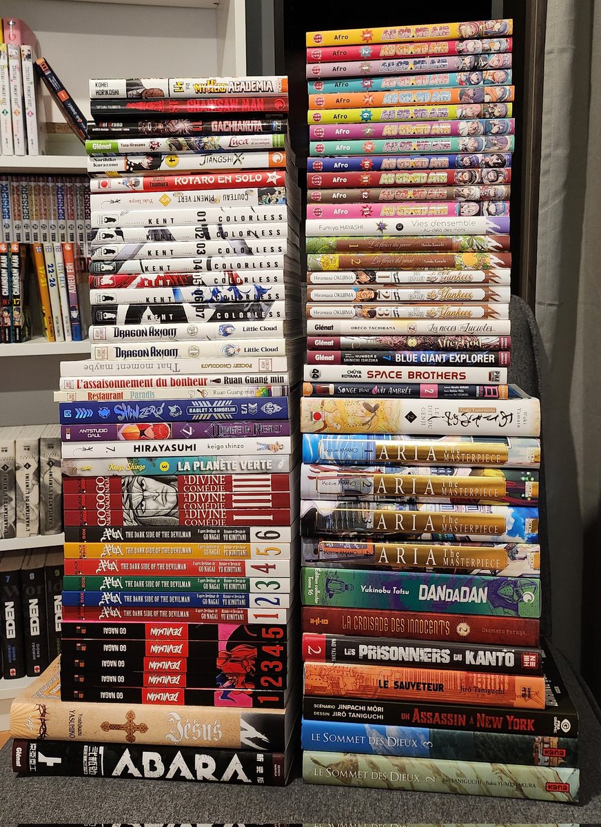 Petit récap des achats du mois de février, rien pour moi la semaine prochaine 😁 #Mangacollec