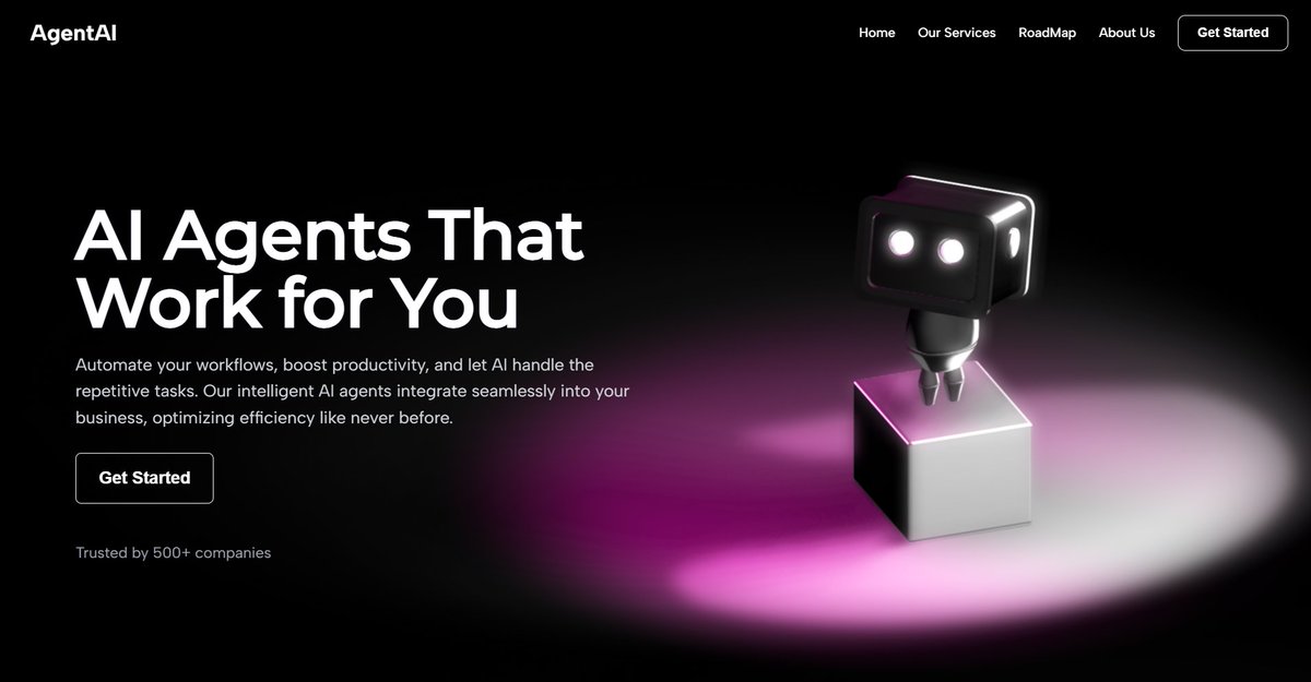 TadalaUI's tweet image. AI is here to stay 🚀

Day 1: Just experimented with Spline and React code excited about the endless possibilities ahead

Made this Interactive 3D Website