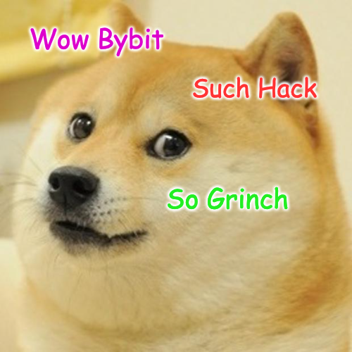 $DOGE safe. $DOGE decentralized. Bybit hacked by North Korean hackers? Not wow. Bad humans. This why not your keys, not your coins very important!
