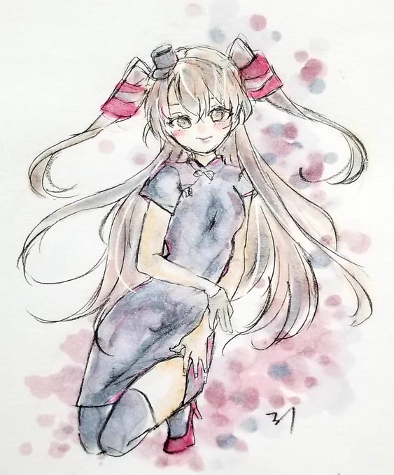 アナログ絵最高(*'∇`)ノ#皆のアナログ絵が見たい 