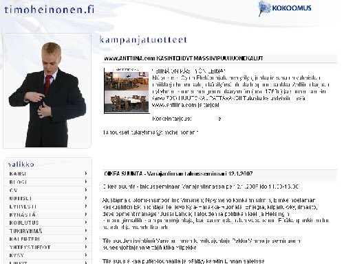 timoheinonen's tweet image. Blogini täyttää tänään 19 vuotta!

19 vuotta olen kirjoittanut blogia joka päivä 365 - Eli lähes 7000 päivittäistä blogin sivunavausta vuosien ja matkan varrelta.

#blogi #politiikka #kokoomus @kokoomus