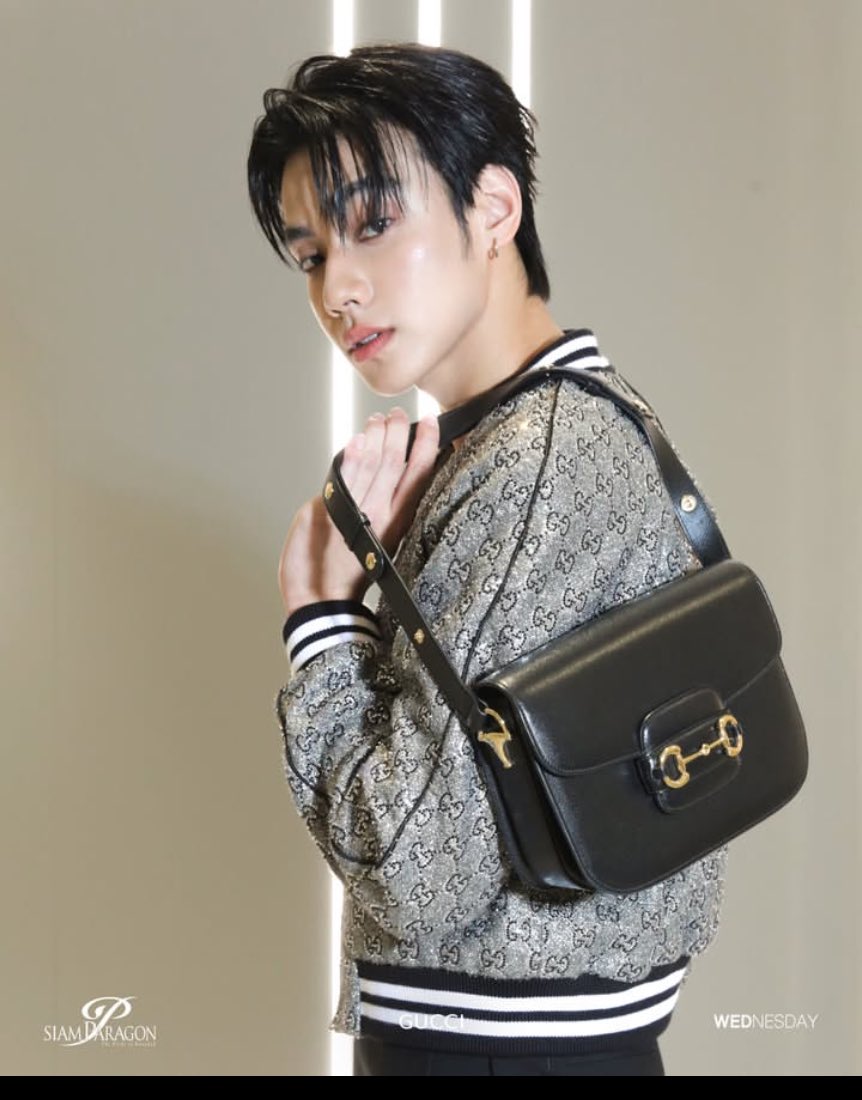 babypeemkubbb's tweet photo. น้องภีมกับ gucci คือหล่อตาแตกเลยอะ 🩶✨
#gucci @gucci 
#siamparagonxpeem @Siam_Paragon 
#PERMWASU
#busbecauseofyouishine https://t.co/W5tzI2LpKk