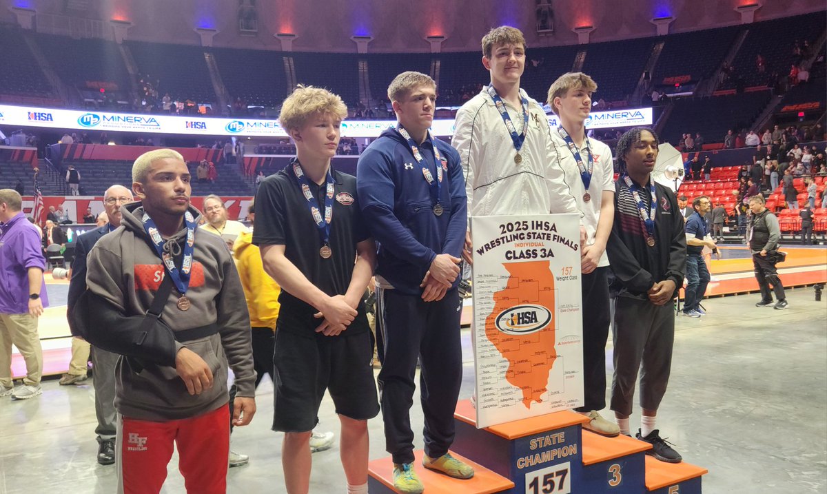 Congrats to Sophomore Radic Dvorak on placing 4th Place at 157 lbs at the IHSA 3A Staye Championship. Guy is just getting started. Way to go Radic!
<a href="/HHS_Athletics1/">Huntley Athletics</a> <a href="/Dist158/">Huntley District 158</a> <a href="/HuntleyHS/">HuntleyHS</a> <a href="/nwherald/">Northwest Herald - Shaw Local</a>