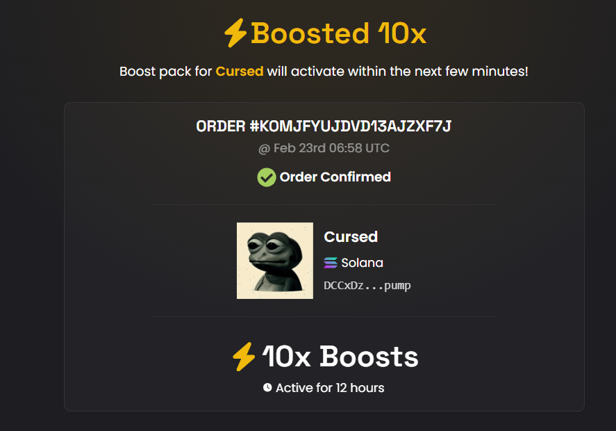 CursedBySol's tweet photo. Community came together and got a boost! JEETS ARE CURSED https://t.co/FvbuJnUcQw