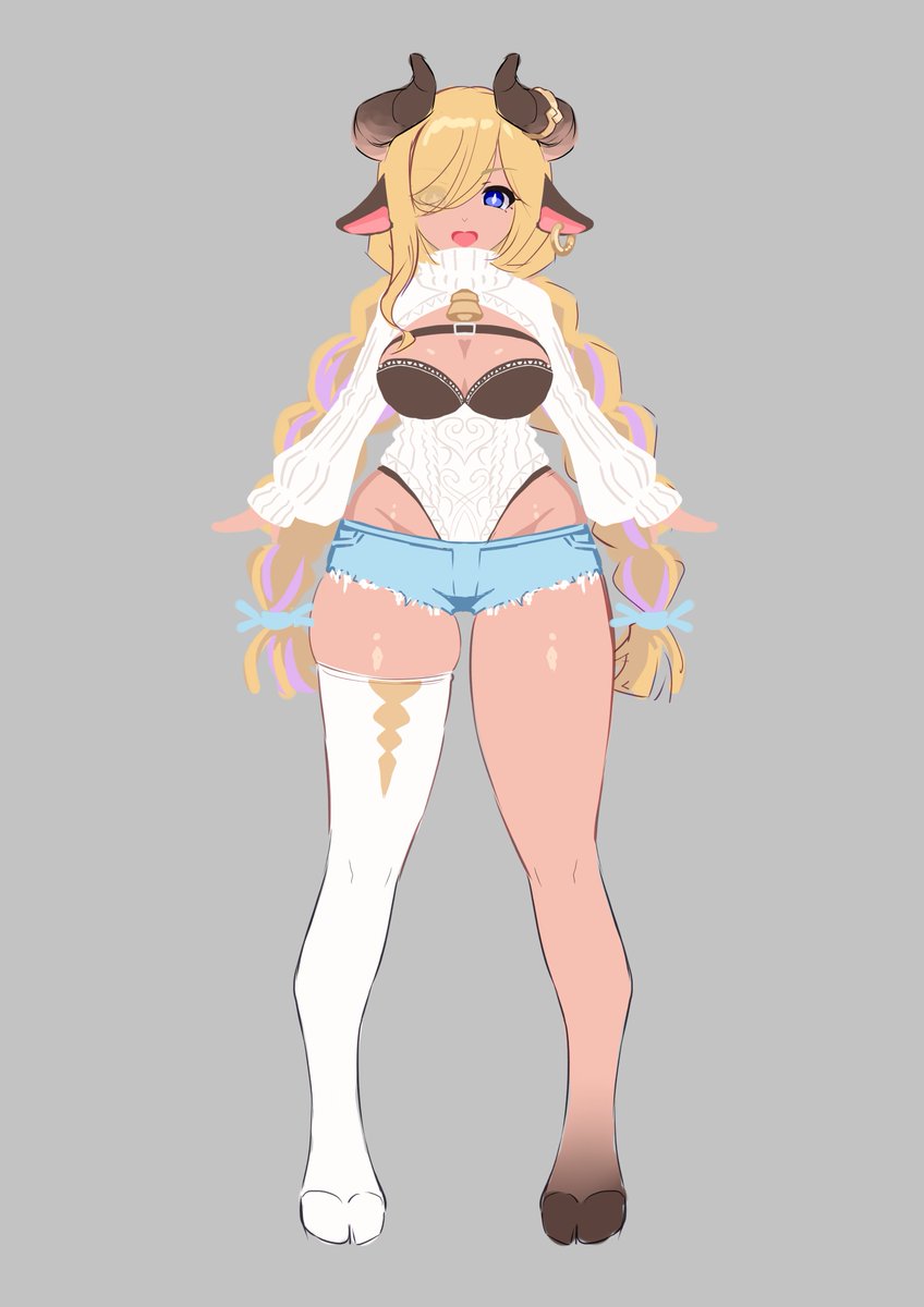 お疲れ様です!

皆様から頂いたキャラクター案はどれも面白く、創作意欲を駆り立てるものばかりでした!

まだ誰が当選するかも決めていませんが、さざんか先生も同じように触発され、いくつかラフを描いていただきました!

①アヤメ(格闘M)
②アシュリン(NTR)
③ティタ(巨大娘) 