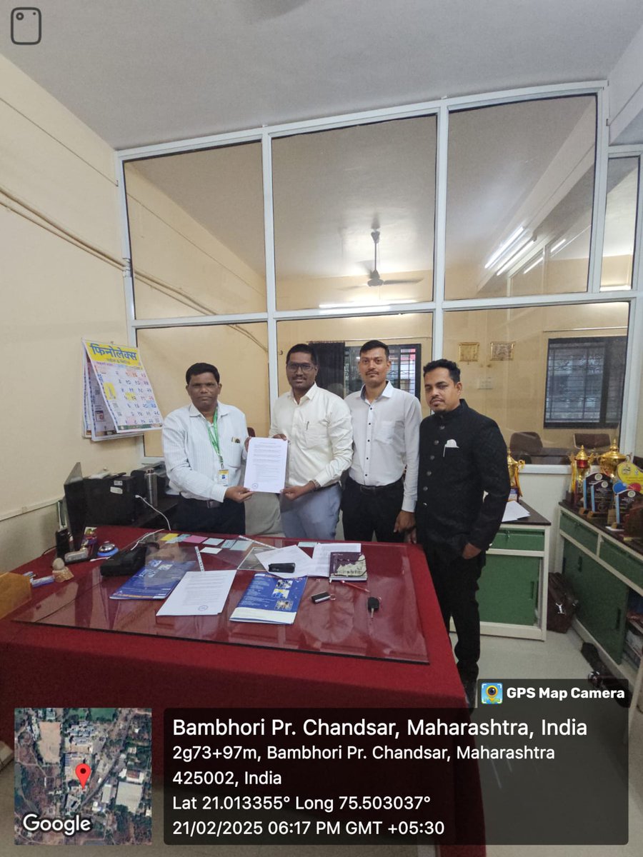 Sciquaint's tweet photo. Sciquaint Innovations has signed an MoU with Shram Sadhana, Institute of Pharmacy, Jalgaon to promote research and academic collaboration!
A special thank you to Dr. Amol Landge and Dr. Lokesh Barde for their invitation and support. Looking forward to great achievements ahead! 🤝 https://t.co/OVIvFrS5O2