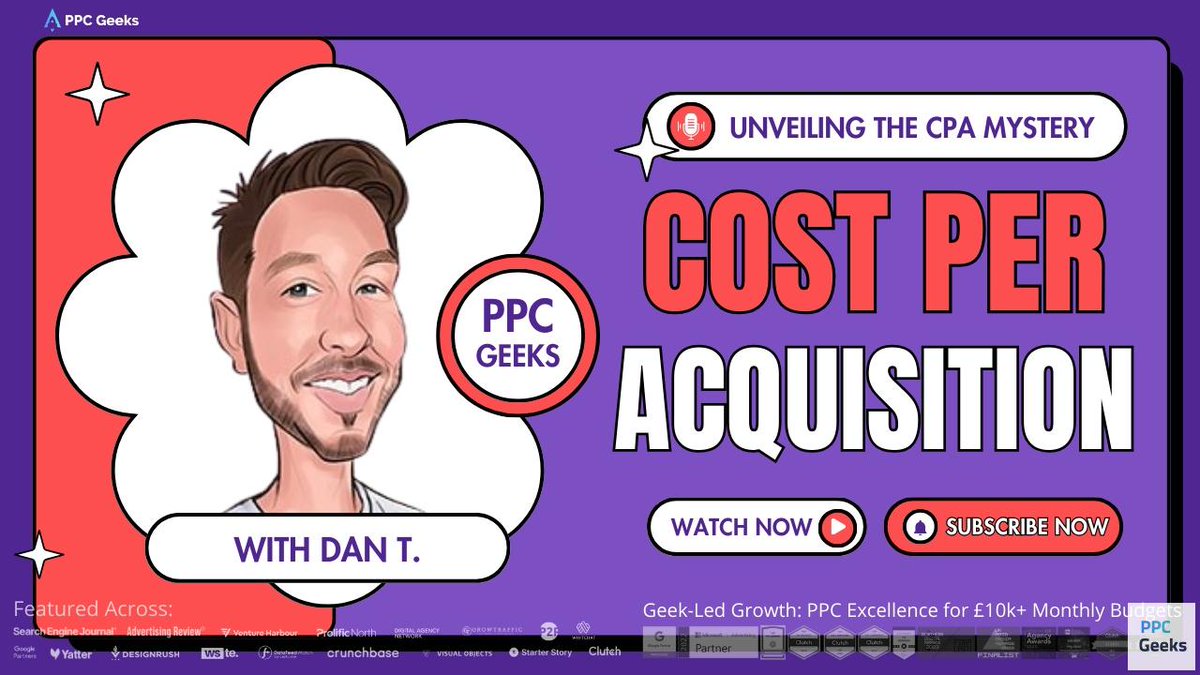 PPC_Geeks's tweet image. 🌟 Unravel the mystery of Cost Per Acquisition (CPA) with Dan! 🕵️‍♂️💡

Discover how CPA helps you find the true cost of acquiring new customers. 🎯 Check out our video now: youtube.com/shorts/_97BDpW…

#CPA #EffectiveAdvertising #PPCGeeks #DigitalMarketing