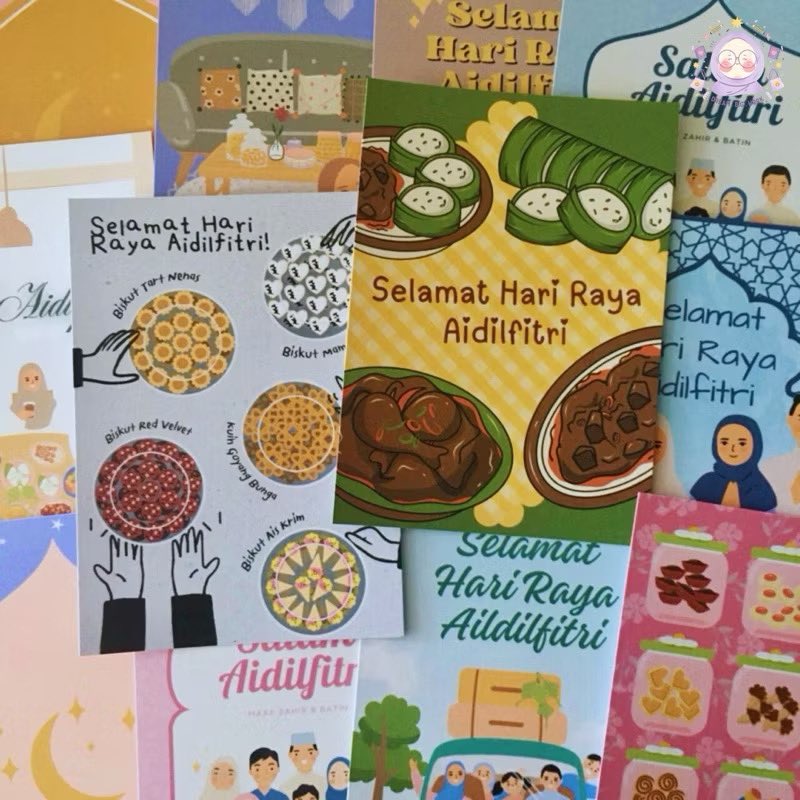 Menjelang raya zaman dulu, pasti ramai yang menunggu posmen hantar kad raya tanda pengganti diri untuk meminta maaf bagi yang jauh di mata kan. Nostalgia gitu! ✨🌙

Jom bagi kad raya untuk tersayang bagi mengimbau kenangan dulu 😍 

—— Kad raya thread