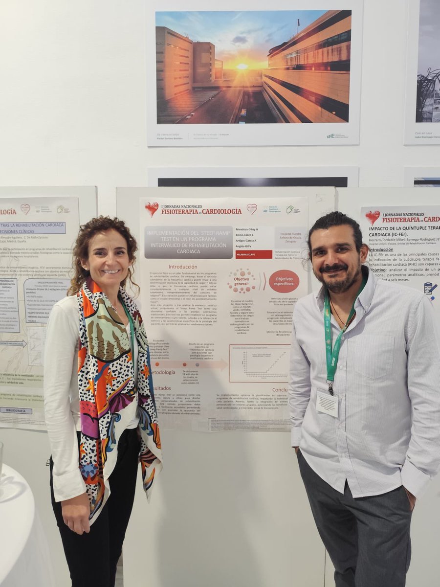 Gran Nivel científico en las comunicaciones presentadas.🫀

🗺️ Póster 👩🏻‍🔬
🎤Orales 👩🏼‍🏫

Gran debate tras sus defensas.💪🏼

👨🏻‍🎓Una sorpresa encontrar gran número de fisioterapeutas doctorando en rehabilitación cardiaca. 🫶🏽