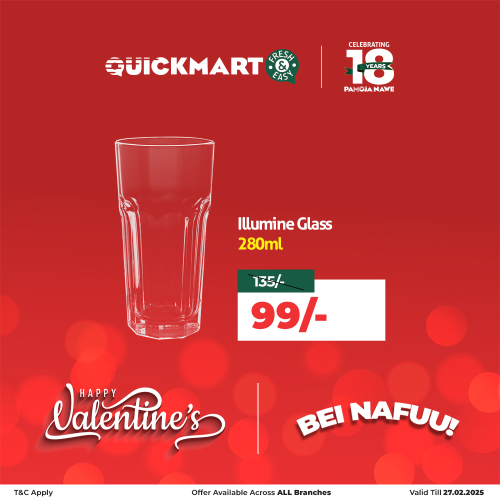 QuickmartKenya's tweet image. Adventure awaits, and so does our amazing offer on suitcases! Pack smart, travel light, and save BIG. Visit Quickmart today! 
 
*Offer validity as indicated at the bottom right of the image.

#HappyValentines
#18YearsPamojaNawe
#BeiNafuu
#FreshAndEasy
