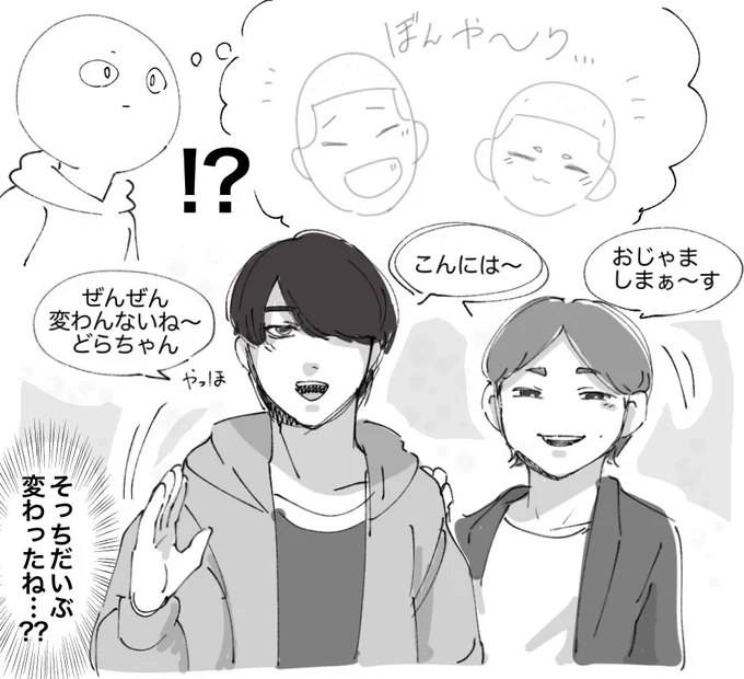 弟の同級生達、いきなりの訪問 