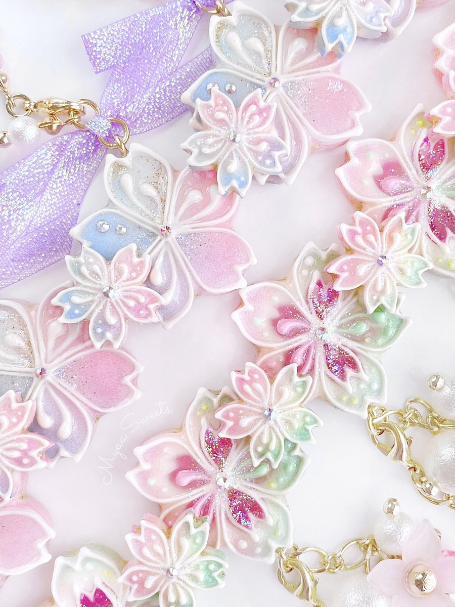 MyaaSweets's tweet image. #クリエイターさんの春っぽい作品が見たい

桜のアイシングクッキー🐰🌸