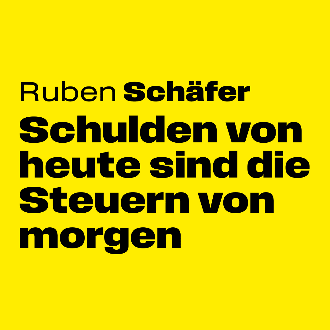 Wann wird verantwortungsvoll Finanzpolitik endlich Priorität? Kurzfristiges politisches Handeln schafft lanfristige finanzielle Lasten für die Bürger!

#btw25 #Wahlsonntag #Bundestagswahl2025 #Freiburg #GehtWaehlen