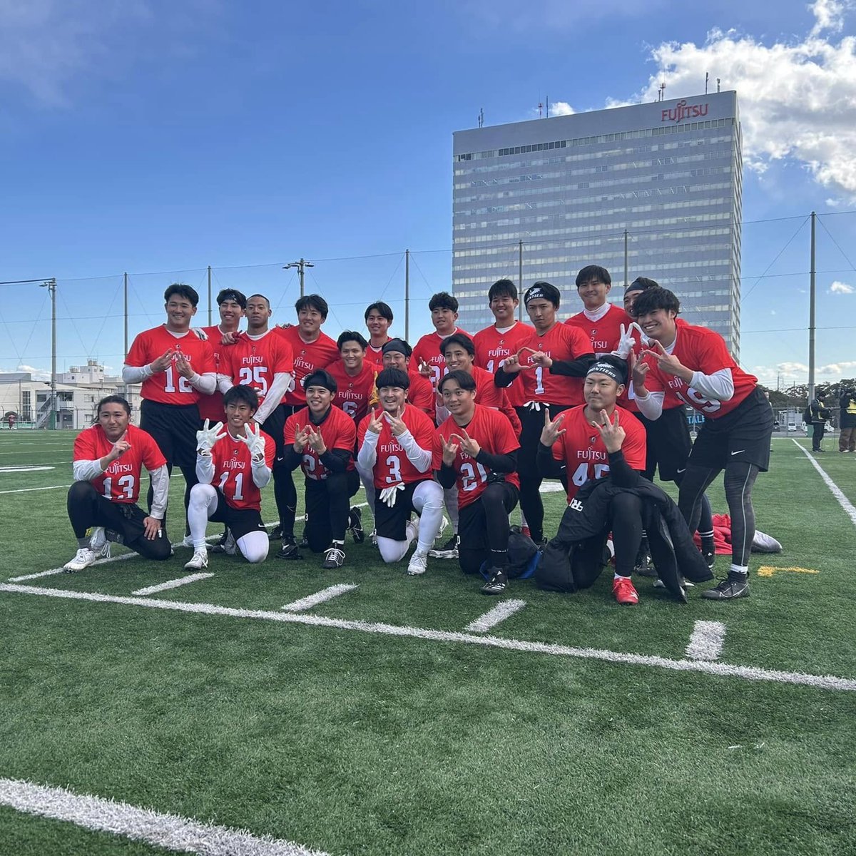 JAFA1934's tweet photo. 2024年度日本フラッグフットボール選手権Xリーグ大会、東日本は富士通フロンティアーズが優勝！

大会結果は以下をご参照ください。
https://t.co/wX2iSbCvpX https://t.co/YnLMpQLqZn