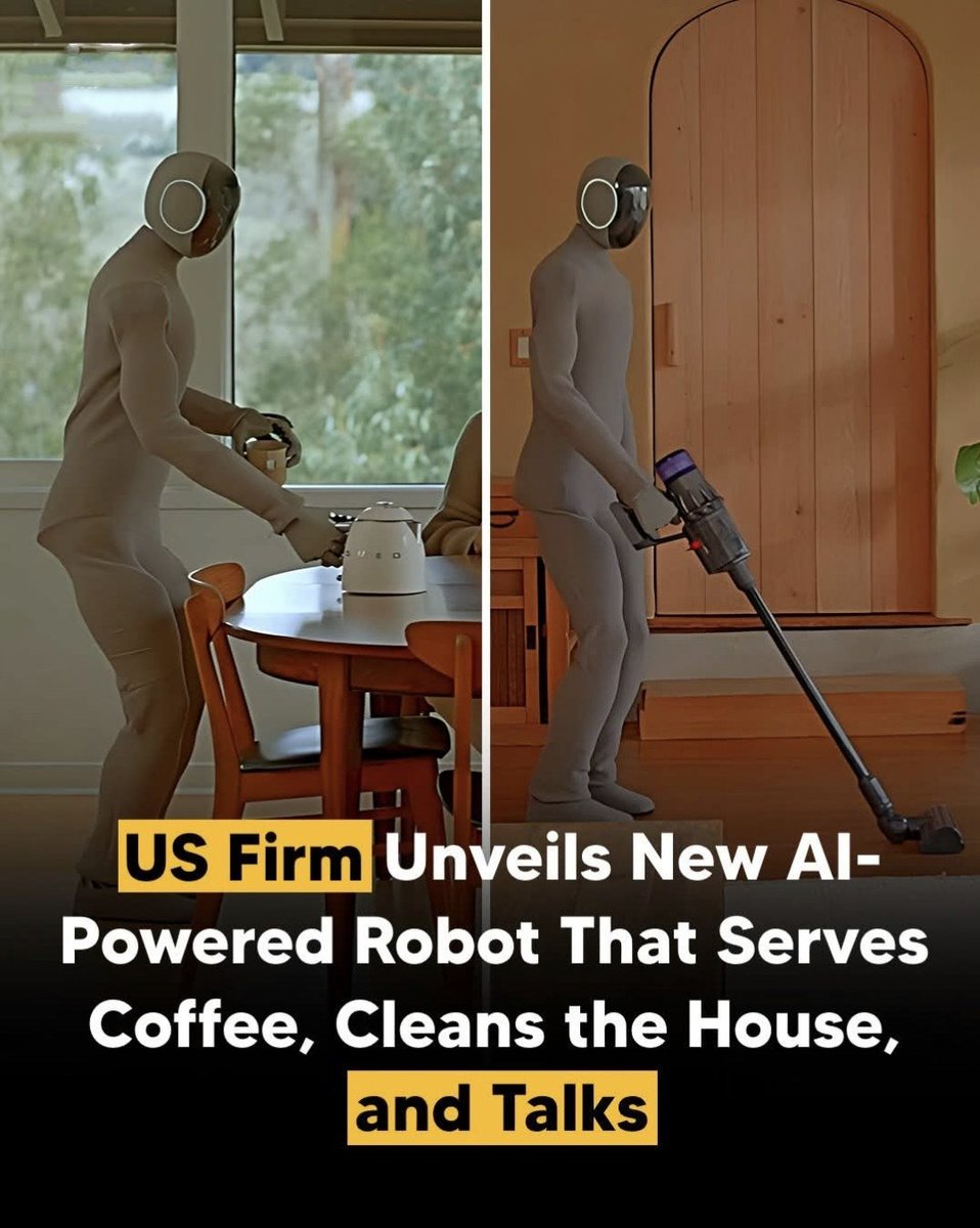 krishsah135799's tweet image. 1X Technologies unveils NEO Gamma, a humanoid robot for household chores with enhanced AI, natural movement, and a quieter design. It features Emotive Ear Rings, improved voice interaction, and a sleek minimalist look. #NEOGamma #AI #RobotAssistant #TechNews