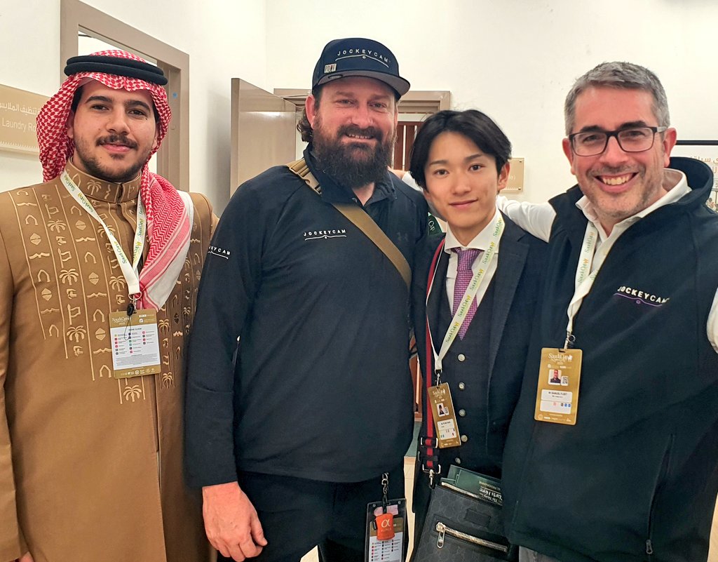 samfleet77's tweet image. What a trip to @TheSaudiCup great @JockeyCam team, 5 winners, including the big one. Big thanks to all jockeys and connections who gave us the thrill, and showed us the skill, of riding with them, and all connected with the event. #SaudiCup #JockeyCam @JCSA_Racing @_HBAMedia @IMG