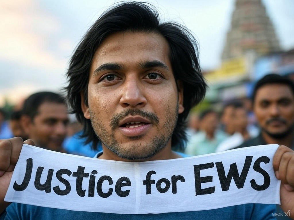 ajits_rathore's tweet photo. "EWS वर्ग के साथ सौतेला व्यवहार क्यों? SC/ST को 5 साल और OBC को 3 साल की आयु छूट, लेकिन EWS को कुछ नहीं! आखिर हमारा हक क्यों छीना जा रहा है? सरकार, EWS के लिए भी 5 साल की आयु छूट कब देगी?
#BJP_Against_EWS #EWS_विरोधी_BJP #EWSJustice #ReservationForAll" https://t.co/L9UGmRKOCe