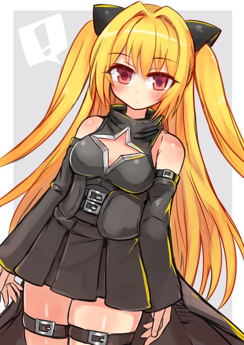 三年前に描いたヤミちゃん 