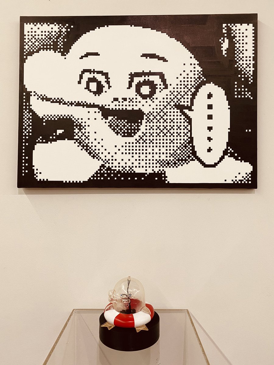 AC部展見に行ってきた
ピグマペンでドット打ってた 