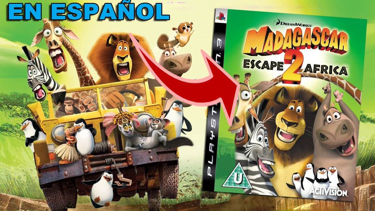 Basurerodedandi's tweet photo. MADAGASCAR 2 ESCAPE DE AFRICA PS3 PKG CARPETA (EN ESPAÑOL) 🎮❤️ https://t.co/kQHNzsuKTr https://t.co/G3fszQfWC1