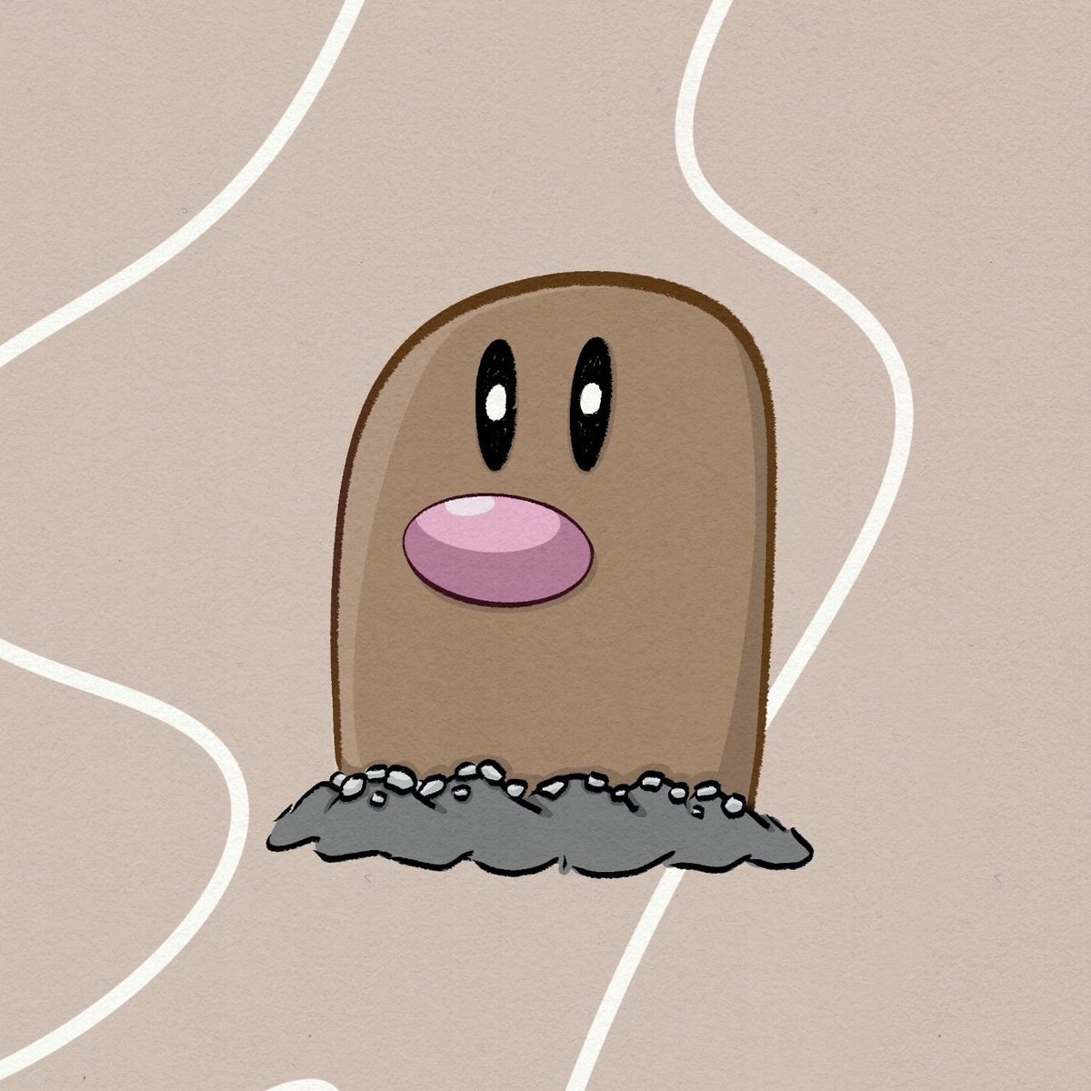 SamSaminoSamuel's tweet photo. DAILY DIGLETT :) 
Day 1: Classic 
.
#pokemon #drawing #doodles #diglett #procreate #ipadart #classic #90s #animaldrawing #conceptart #creaturedesign #afol #creative #gottacatchemall #dailydiglett #cartoon #anime #sketchbook #artist #nintendo #characterdesign https://t.co/4EOBbT0Uqn
