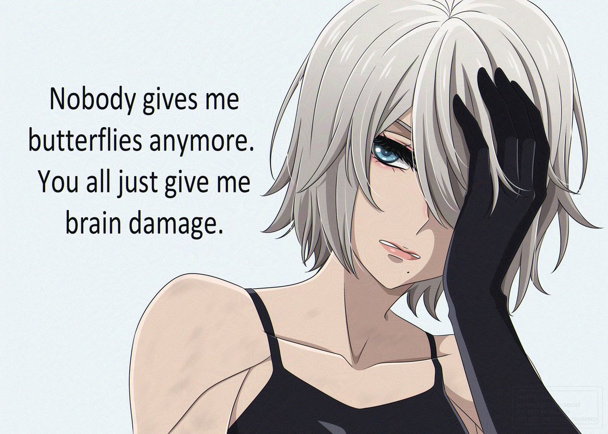 ashe_92l's tweet image. Mood, A2. #NieRAutomata