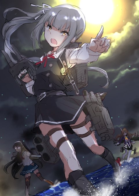 次のイベントは久しぶりの礼号作戦関係らしいのでそれっぽいのを描いてみました
霞ちゃんの新グラに期待! 