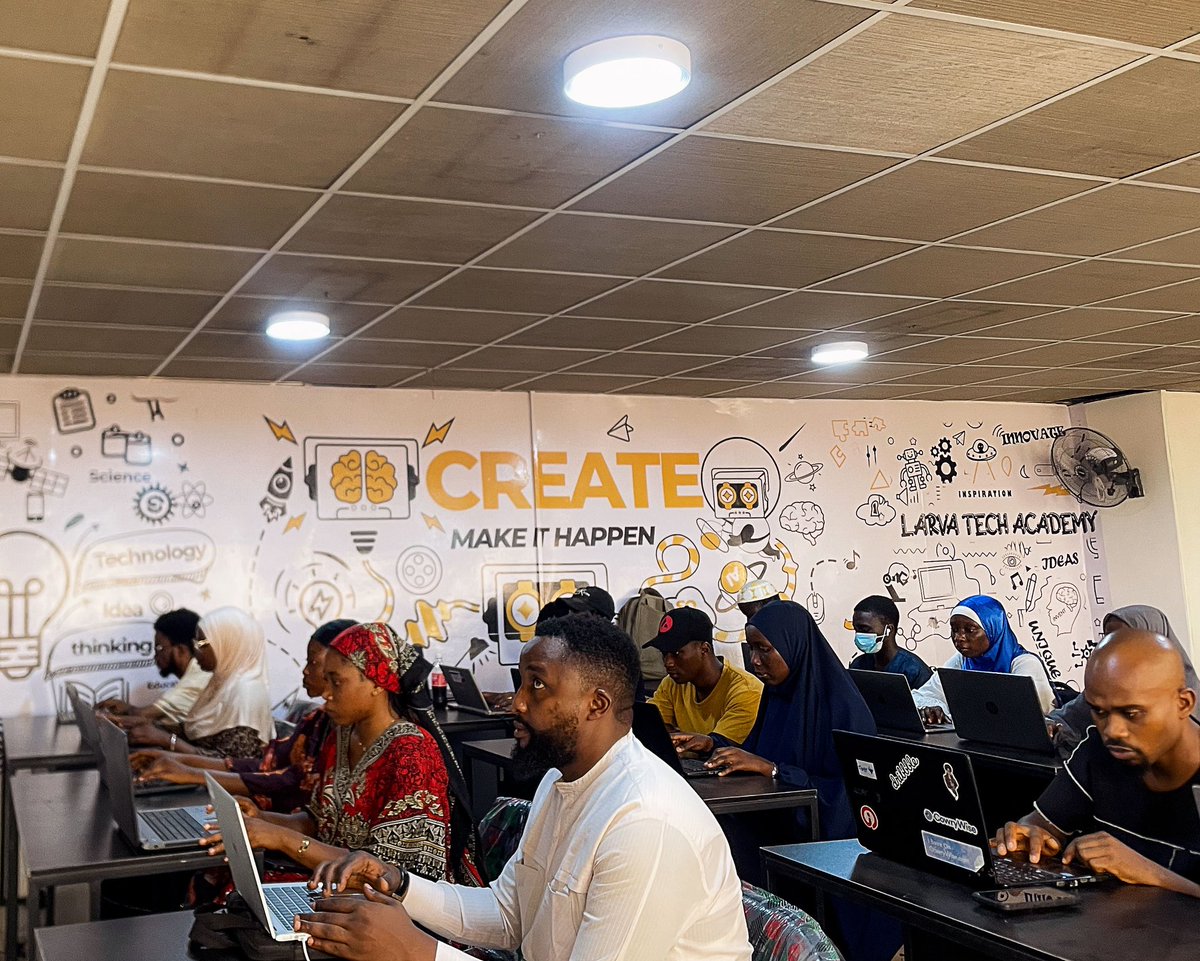Hon_Danjo's tweet photo. Today I clock 34. It is my birthday But, I chose to celebrate a milestone. I commissioned the third branch of Larva Tech Academy. This is a step closer to my dream of empowering 100,000 youths with digital and tech skills. This new branch is located at the 8th floor of Cocoa House, Dugbe, Ibadan.

This branch is very dear to my heart because It is our most expensive branch. It has the capacity of taking over 300 students per day. The space was formerly occupied by Chief Harry Akande. (A renowned business tycoon and former presidential hopeful, the Agba Oye of Ibadanland, who once vied for the country’s presidency on the platform of the defunct All Nigeria Peoples Party (ANPP). 

As a true Ibadan Boy, Cocoa house is dear to my heart. Leasing the 8th floor is a dream come true for me. Businesses have blossomed here. History has been made here. Mine will not be an exception. 

To celebrate my birthday, we will be giving any student who chose to learn a tech skill a 50% discount. You can learn any course with us by just paying 50,000 naira. This is the most affordable you can find anywhere. 

Pick any of this skills, Pay 50k and learn from us. 

👉Front end Development
👉Back end development
👉Coding
👉Web development
👉UI/UX design
👉Product Design
👉Product Management
👉Data Science and analysis 
👉 Software design
👉 Cybersecurity

Each course is a 3 months certificate course. 

This birthday promo ends February 28th. 

For students not in Ibadan, We also offer hostel accomodation in our bodija branch. 

Pick a course and message us on WhatsApp immediately using the DanjoBirthday Promo link.

https://t.co/WnEKeHJ6OD

https://t.co/WnEKeHJ6OD

https://t.co/WnEKeHJ6OD

You can also support me by sponsoring students. You can offer scholarships by paying us to enroll students in your name. Please reach out to us and support us to make our dream come true. 

I appreciate you and together, we can make a difference. 

https://t.co/y9AbembRiV

Call or WhatsApp us on 09158476665

Or click this link 

https://t.co/WnEKeHJ6OD

https://t.co/WnEKeHJ6OD

Thank you 🤞