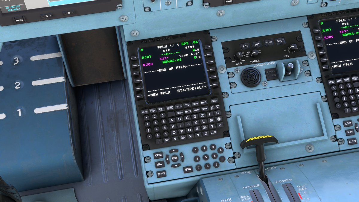 WhiteDearMonk's tweet image. フライトプラン #XBOX に持って来れたやん😀
まだ #SimBrief 初めてやから全然やけど、ワールドマップから持って来られへんやつには有効やな👍

しかし、リアルウエザーにしてたら、横風が、、、😅ｺﾜｲｺﾜｲ

#MSFS #MSFS2024 #FS2024