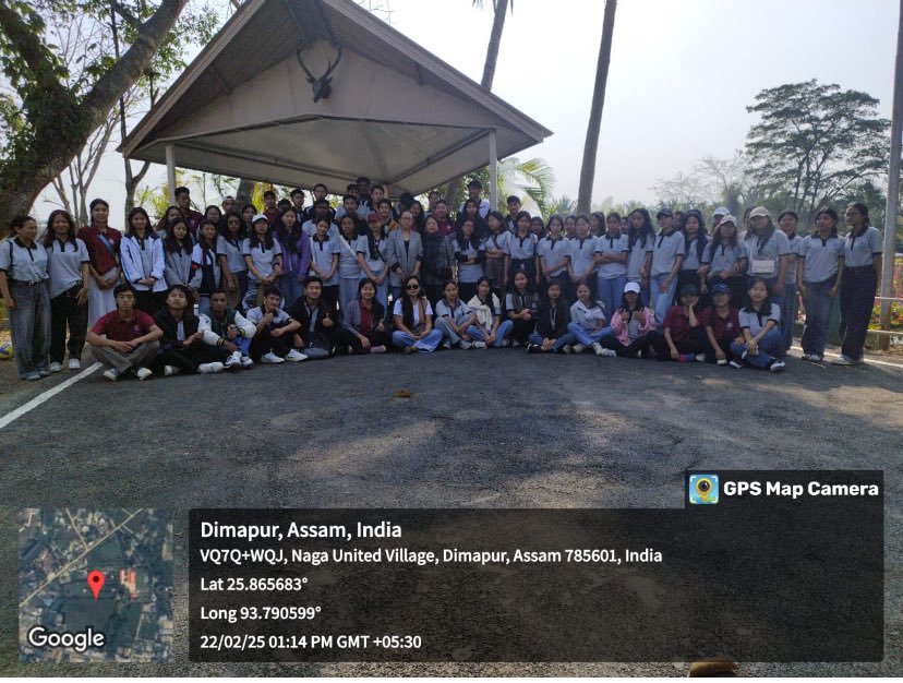 NSS_DGC's tweet photo. NSS unit , DGC @recreational outdoor activity attended by POs and volunteers @JPpark&amp;banquet,chumoukedima on 22nd Feb, 2025  along with -A Talk on Mental Health by Yangerienla, Rehabilitation Psychologist, Milestone.
NSS_india https://t.co/vVSMO797IY