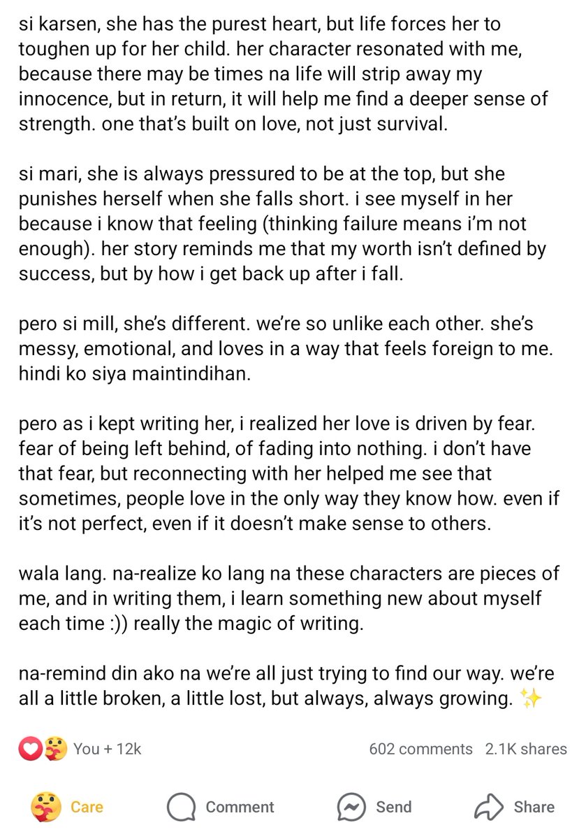 intoinksteady's tweet photo. "we're all a little broken, a little lost, but always, always growing." 

@inksteadywp, you don't know how comforting your words are. thank you, miss idy ✨️ https://t.co/cveR61SHup
