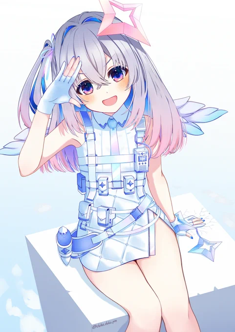 新衣装かなたそ～ ふともも最高過ぎる#かなたーと 