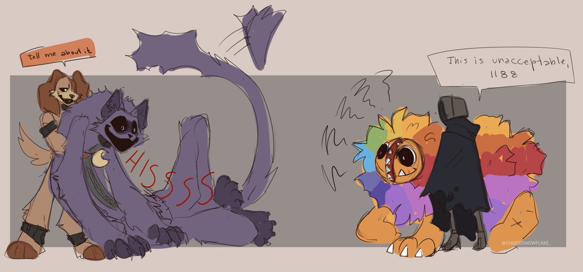 cats meeting 🐱 #poppyplaytimechapter3 #poppyplaytime