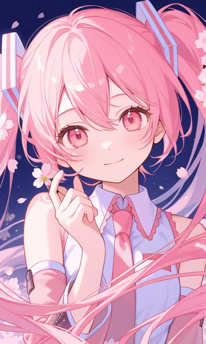 xyz10156's tweet image. ♪177
初音ミク×🌸夜桜ミクさん🌸
#初音ミク
#HatsuneMiku 
#桜ミクさん
#AIイラスト
#AIARTWORK