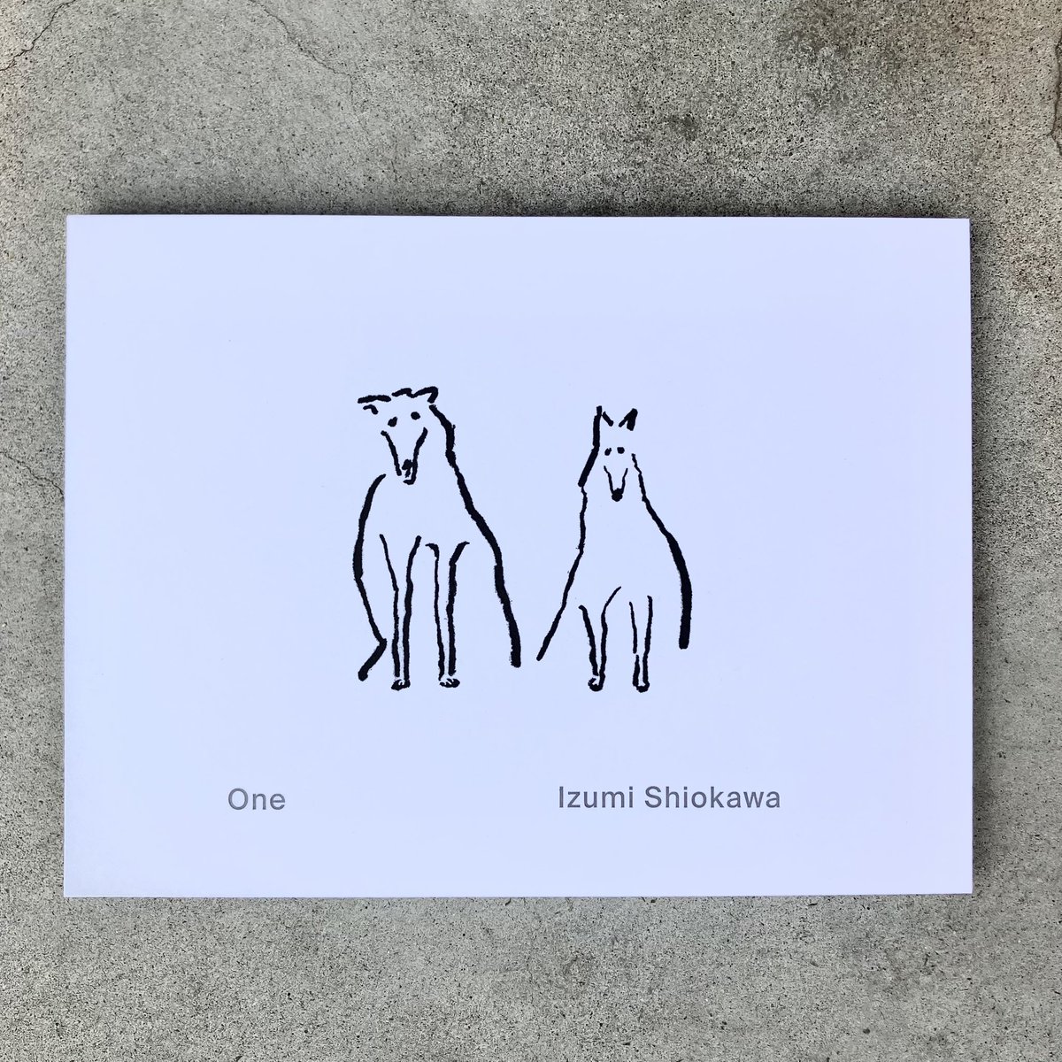 tabanerubooks's tweet image. 塩川いづみ作品集『One』が入荷しました。

2024年にGALLERY CRASKAで開催された塩川いづみの展覧会『One』の展示作品に新たに2点加えた31点のイラストレーションが収録された作品集。

出版はオリジナルの紙もの雑貨の製作、セレクトを行っているPAPIER LABOの出版部門〈PLPM〉から