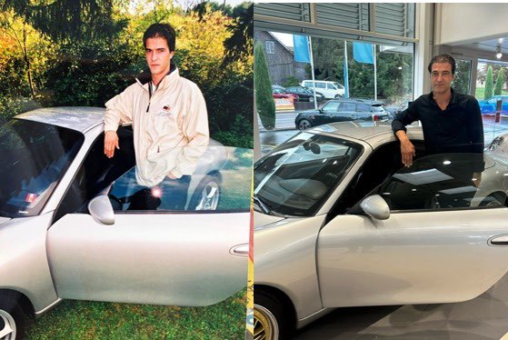 Same guy 22 Years in between