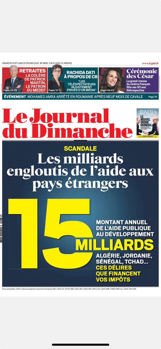Un peu de trumpisme, beaucoup de xénophobie. Notre APD doit bien sûr être évaluée, elle l’est d’ailleurs, mais pas dans l’ignorance et la mauvaise foi! Car elle est un atout pour notre rayonnement et notre présence économique dans le monde. Un vent mauvais souffle sur la France.