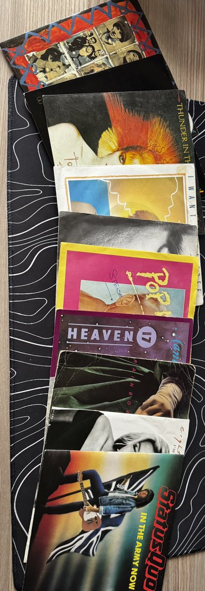 MarkyGibson's tweet photo. Some of this week's haul.

#vinyl https://t.co/mWD0w0gpz1