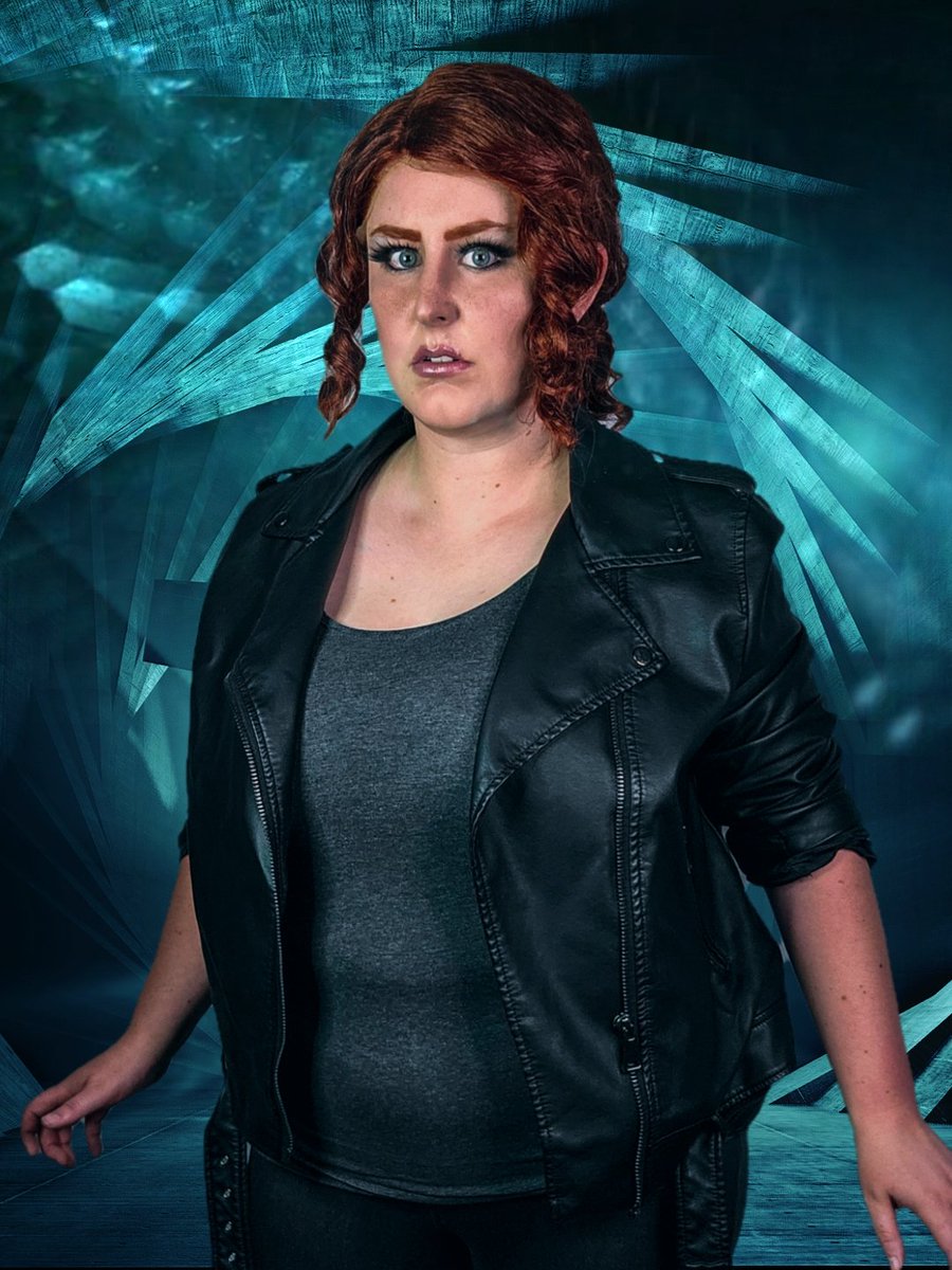 laurakeet101's tweet image. Jesse with Polaris 
#controlgame #controlremedy #jessefaden #cosplay