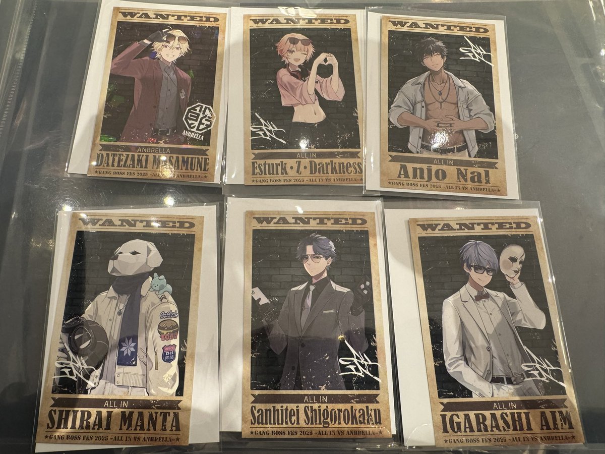 khk_2244's tweet photo. 【交換】
GANGBOSSFES2025
ギャングボスフェス グッズ 交換
缶バッチ チェキ風カード

譲、求：画像参照
※MonDに関しては1対複数交換でも可

本日現地で交換希望です。
検索からでもお気軽にお声がけください！！ https://t.co/iC3Szsn5dy