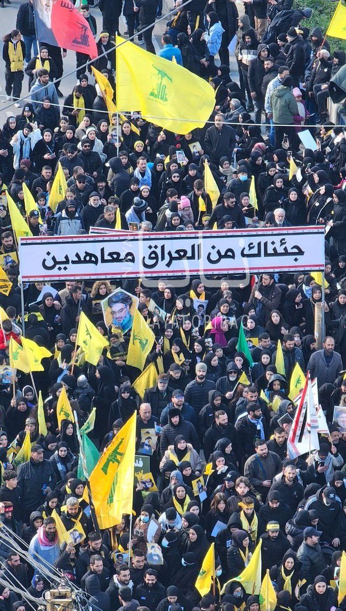 "جئناك من العراق معاهدين" 

#انا_على_العهد