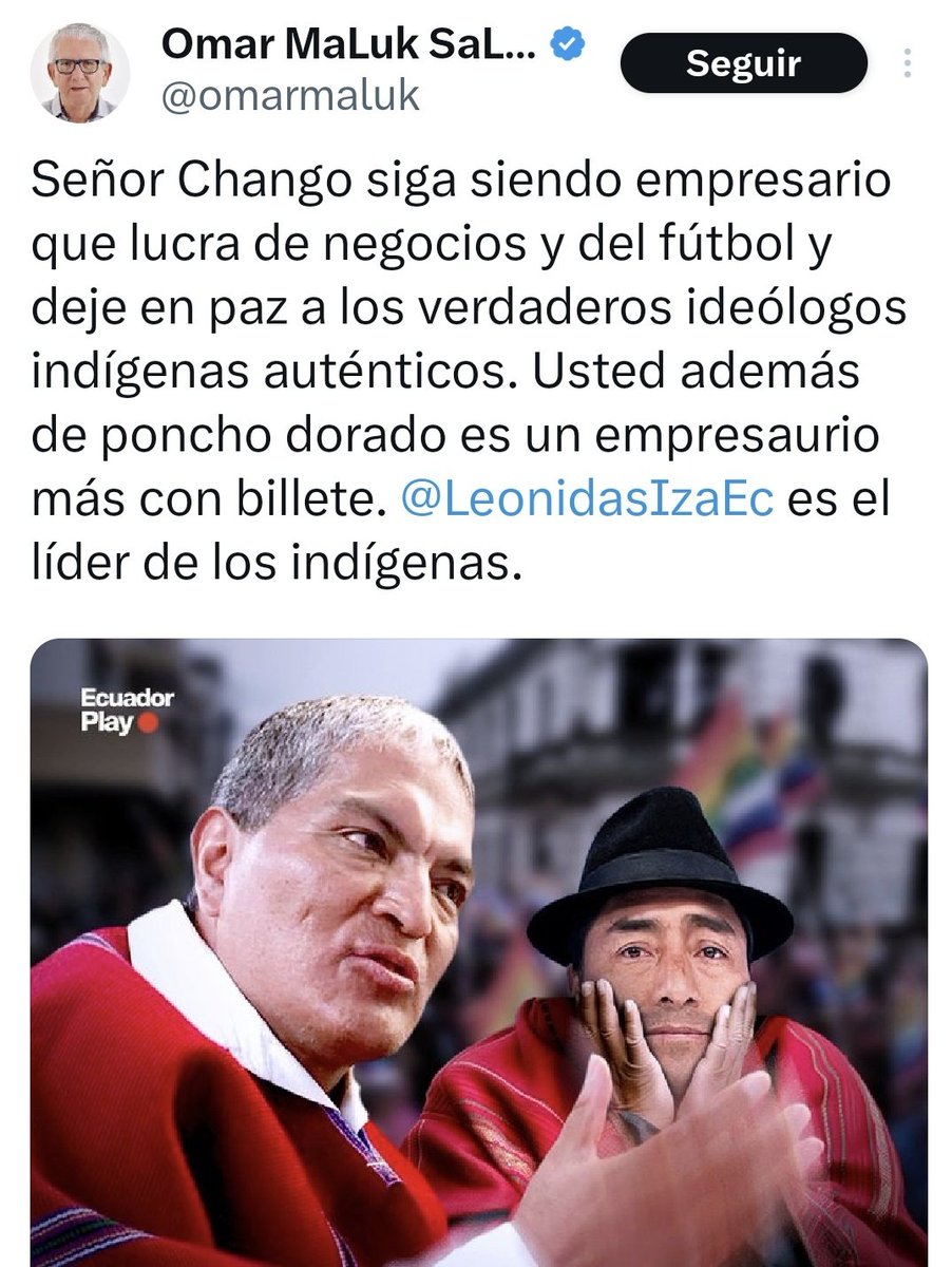 Ja! Insultan al que sobresale, ya entienden porque tienen a las comunidades indigenas sumidas en la pobreza y la ignorancia? Porque se les rebelarian y los botarian con una patada en el traste.