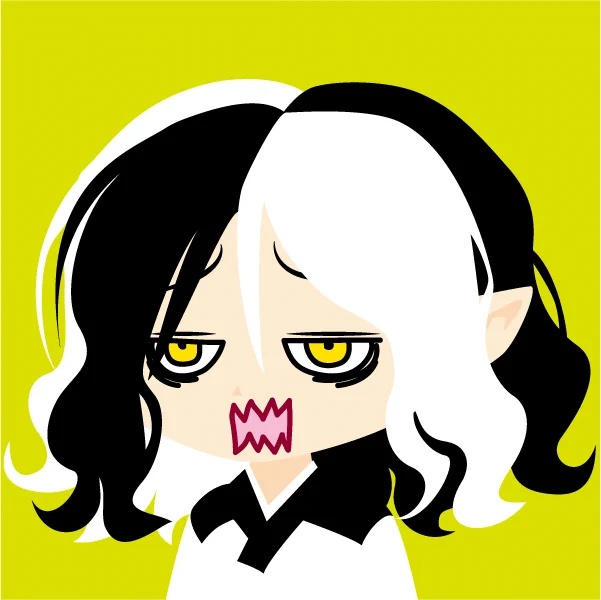 ハコ先生のぐるぐる目パーツを追加したのでみんなでてんやわんや顔ができる様になりました。 