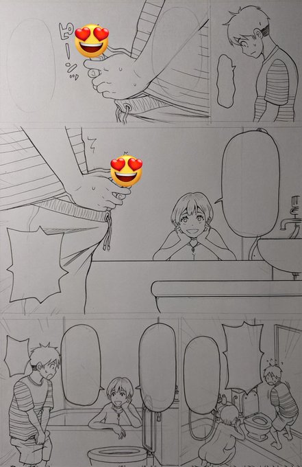 オシッコが出なくなってしまった少年。 