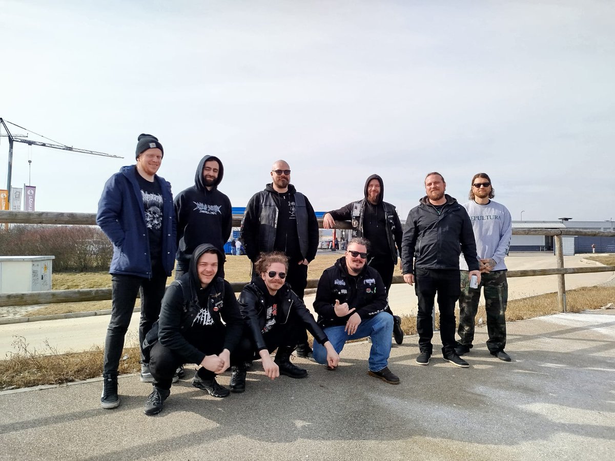 The tour is over and what a wild ride is has been! Cheers to all the bands who shared the stage with us, all organisers/staff and most of Chaver, Tom Kuschi and Alpo for the awesome times!