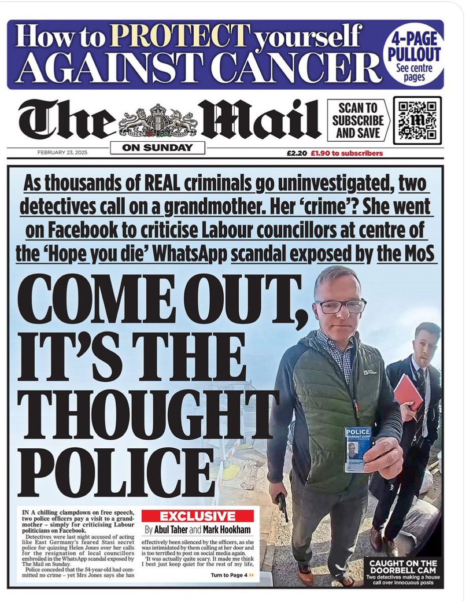 WeAreFairCop (@wearefaircop) on Twitter photo Lock them up. Lock up their supervisors. Lock up the Chief Constable. <a href="/gmpolice/">Greater Manchester Police</a>
Screw the expense of going to the High Court. This is a criminal matter. <a href="/CollegeofPolice/">College of Policing</a> Lock them up. Lock up their supervisors. Lock up the Chief Constable. <a href="/gmpolice/">Greater Manchester Police</a>
Screw the expense of going to the High Court. This is a criminal matter. <a href="/CollegeofPolice/">College of Policing</a>