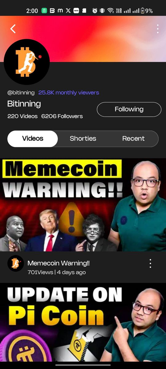 dixitamit's tweet photo. Started my first Web3 YouTube journey with @bitinning , @FanTV_official https://t.co/UaOSfr4TS5